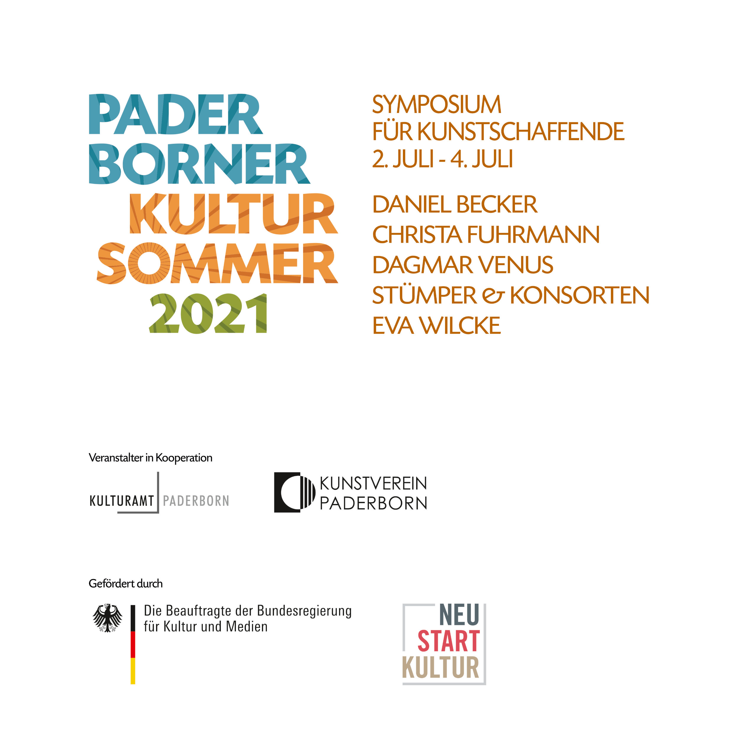 Mehr über den Artikel erfahren Symposium für Kunstschaffende -Kultursommer